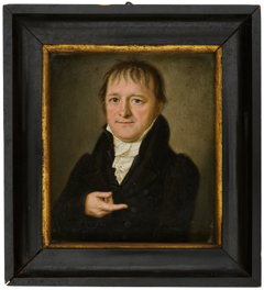 Portrait of Christian Hainlen by Wendelin Moosbrugger