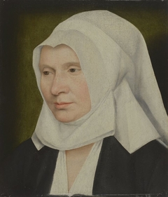 Portrait of Cornelia Sandrien, wife of Petrus Aegidius (1486-1533) by Quinten Metsys