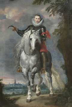 Portrait of Don Rodrigo Calderon on Horseback (1577/8-1625)
