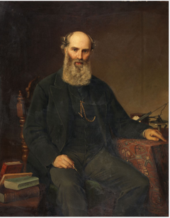 Portrait of Dr Stoney, F.R.S. (1826-1911) by Thomas Alfred Jones