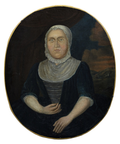 Portrait of Geertruida Bellinga van Coeverden by Unknown Artist