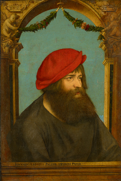 Portrait of Hans Herbst (Herbster) by Ambrosius Holbein