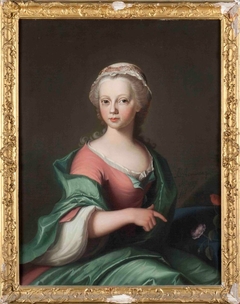 Portrait of Isabella Aurelia van Haersma (1744-1825) by Bernard Accama