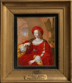Portrait of Joanna, Queen of Castile by Marquand Fidel Dominikus Wocher