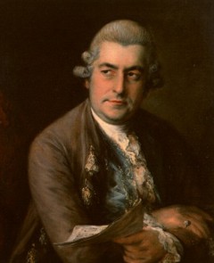 Portrait of Johann Christian Bach (1735-1782) by Thomas Gainsborough