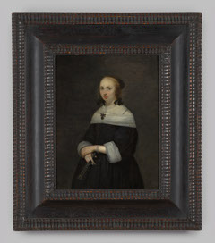 Portrait of Johanna Kelffken (?-1701) by Gerard ter Borch the Younger