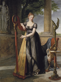 Portrait of Marie-Denise Smits, née Gandolphe by Antoine Ansiaux