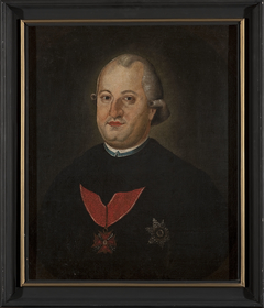 Portrait of Teodor Siemieński (d. 1794), prelate and canon in Warsaw by nieznany malarz polski