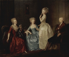 Portrait of the Saltykov Family by Johann Friedrich August Tischbein
