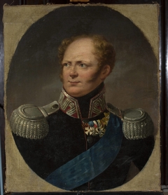 Portrait of Tsar Alexander I by Aleksander Ludwik Molinari