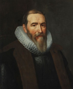 Portret van Johan van Oldenbarnevelt (1547-1619), pensionaris van Rotterdam by Anonymous