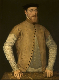 Possibly Sir John Gresham the elder (c.1495-1556) by Steven van der Meulen