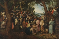 Predigt Johannes des Täufers (nach Pieter Bruegel d. Ä.)