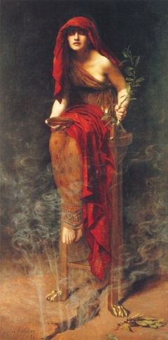 Priestess of Delphi by John Collier