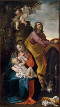 Rest on the Flight into Egypt by Bartolomé González y Serrano