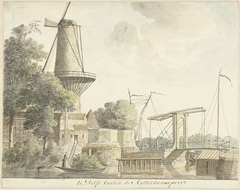 Rotterdamse Poort te Delft by Hendrik Tavenier