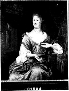 Sabina Agneta d'Acquet (1675-1725). Echtgenote van Arent van Buren by Thomas van der Wilt
