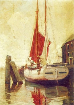 Sailing barge