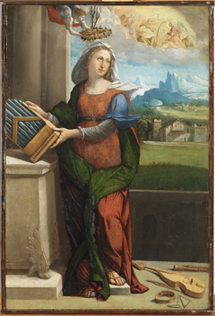 Saint Cecilia by Benvenuto Tisi