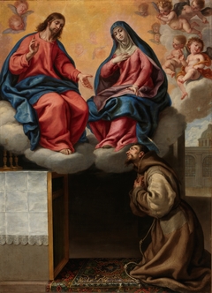 Saint Francis of Assisi in la Porziuncola