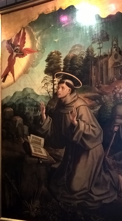 Stigmatization of St. Francis of Assisi by Jorge Afonso