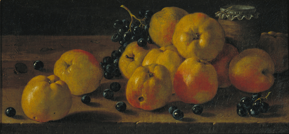 Still Life with Apples, Grapes and a Pot of Jam