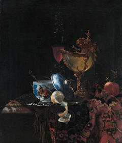 Still Life with Chinese Bowl and Nautilus by Willem Kalf