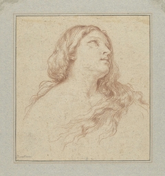 Studie voor het hoofd van een Maria Magdalena by Niccolò Berrettoni