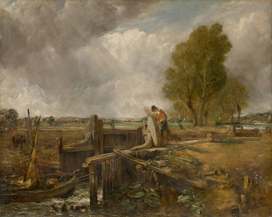 Study of A boat passing a lock