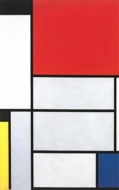 Tableau I by Piet Mondrian