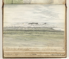 Tafel- en Duijvelsberg van de landzijde gezien by Jan Brandes