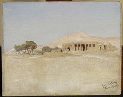 Temple Qurna – Luxor. From the journey to Egypt by Jan Ciągliński