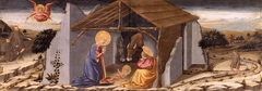 The adoration of Christ by Neri di Bicci