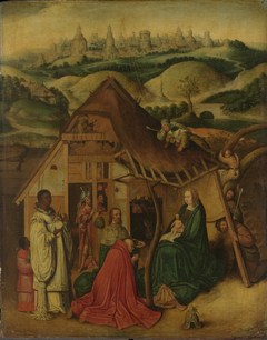 The adoration of the magi by Hieronymus Bosch