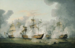 The Battle of Martinique, April 17th 1782 by Thomas Luny