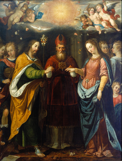 The Betrothal of the Virgin by Sebastián López de Arteaga