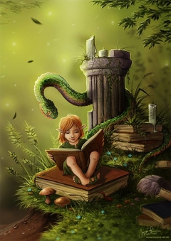 The Bookworm by Jeremiah Morelli