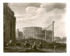 the Colosseum at Rome by Jacob van der Ulft