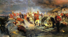 The Defence of Rorke's Drift by Elizabeth Thompson