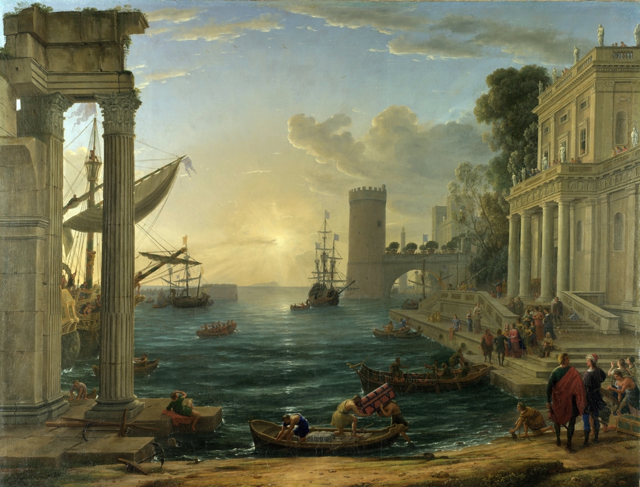 The Embarkation of the Queen of Sheba