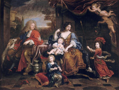 The family of the Grand Dauphin, Louis of France (1661-1711)