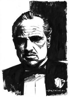 The Godfather by Drumond Art