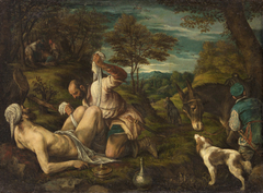 The Good Samaritan by Francesco Bassano the Younger