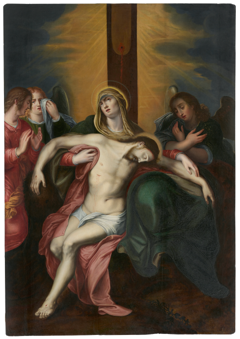 The Lamentation of Christ with Angels by Otto van Veen