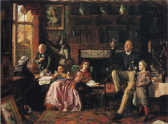The Last Day in the Old Home by Robert Braithwaite Martineau