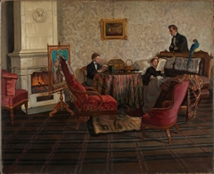 The Living Room of the Danish Minister in Dresden