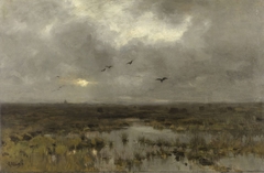 The Marsh by Anton Mauve