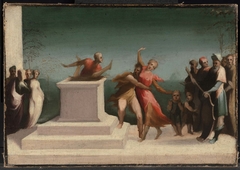 The Martyrdom of Saint Sigismond and his Family by Domenico di Pace Beccafumi