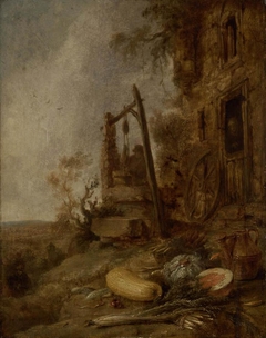 The Old Water Well by Willem Kalf
