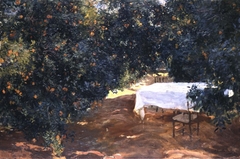 The Path in the Orange Grove, Alcira by Joaquín Sorolla